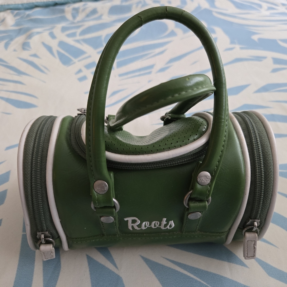 Roots Green Mini Gym Bag